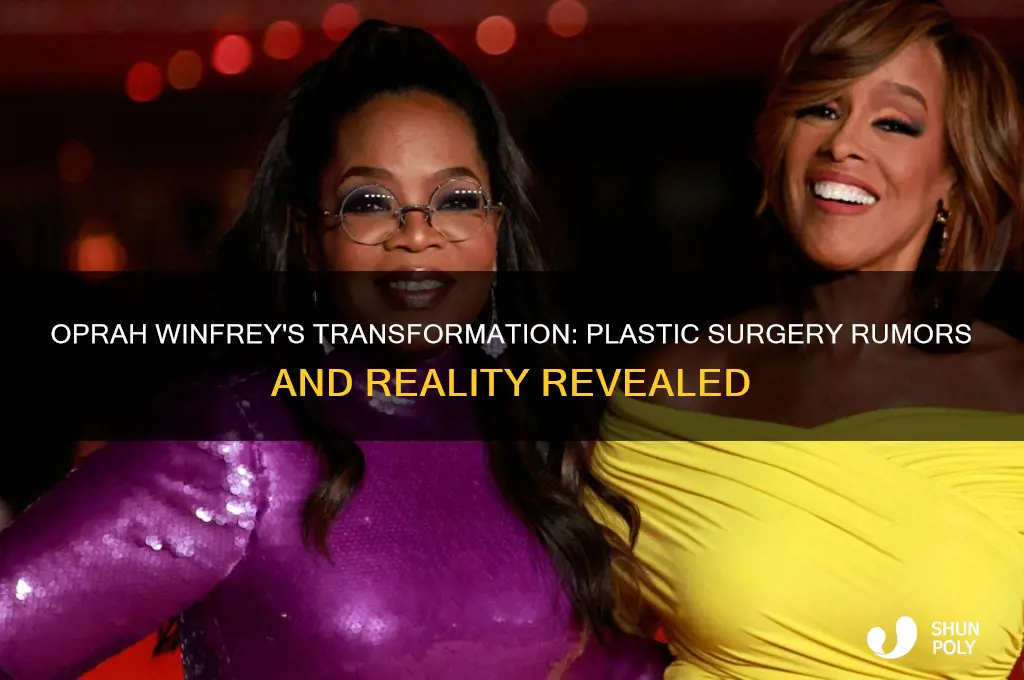 did oprah winfrey have plastic surgery