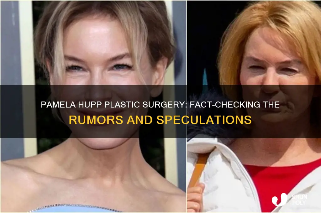 did pamela hupp get plastic surgery