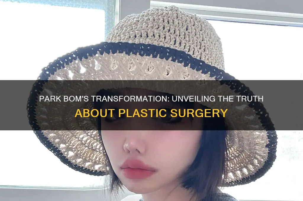 did park bom do plastic surgery