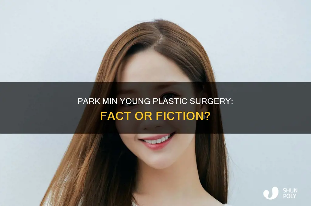 did park min young do plastic surgery