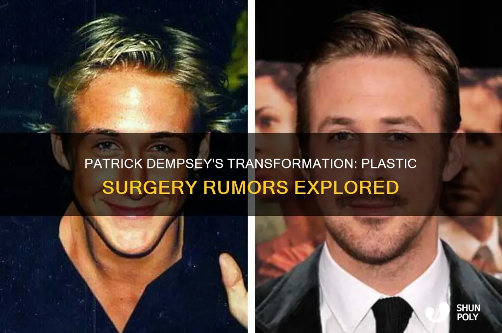 did patrick dempsey get plastic surgery
