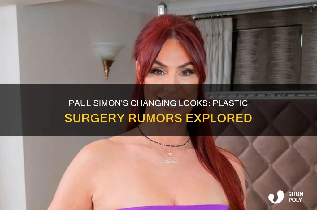 did paul simon have plastic surgery