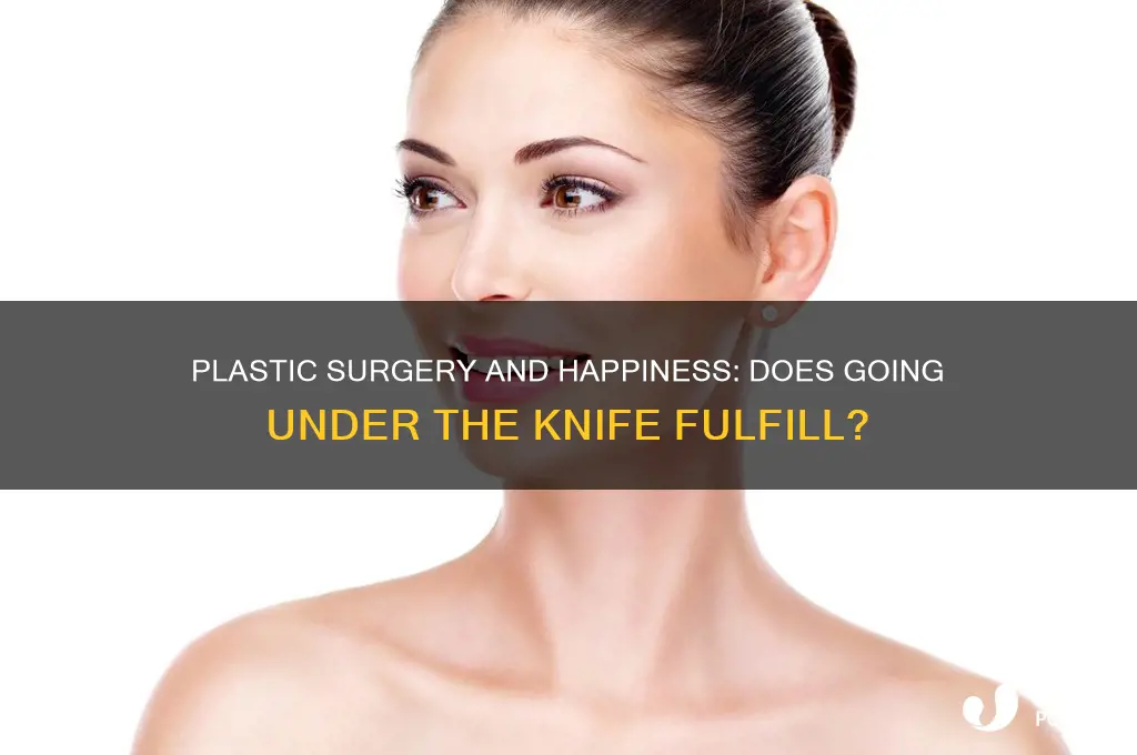 did plastic surgery make you happy