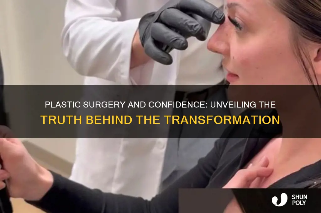 did plastic surgery make you more confident