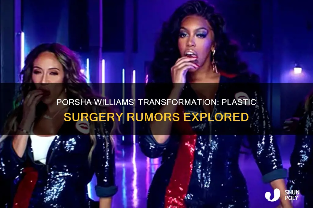 did porsha williams get plastic surgery