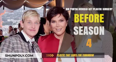 Portia de Rossi's Transformation: Plastic Surgery Before Season 4?