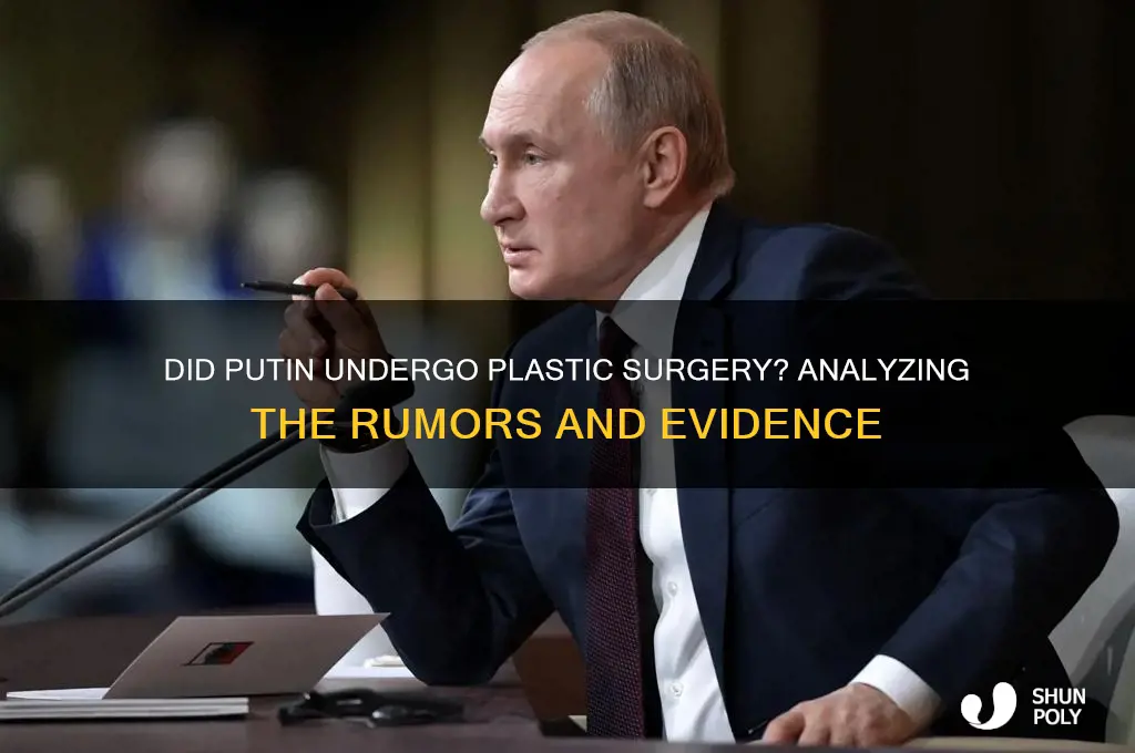 did putin get plastic surgery