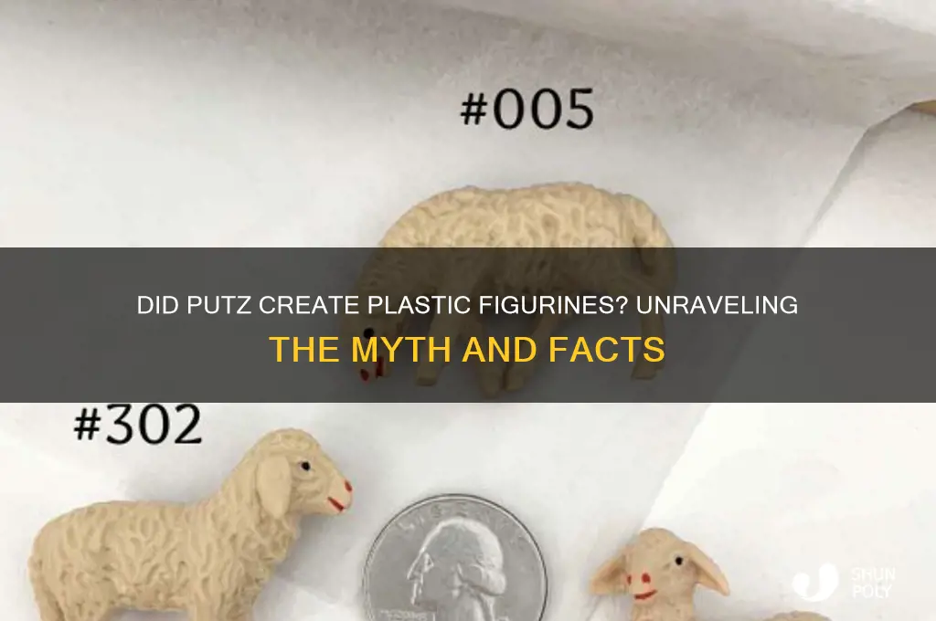 did putz make plastic figurines