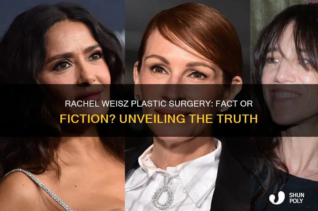 did racheal weis have plastic surgery