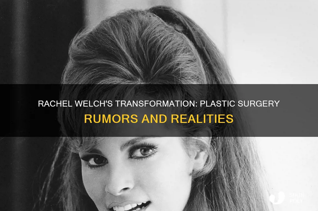did rachel welch have plastic surgery