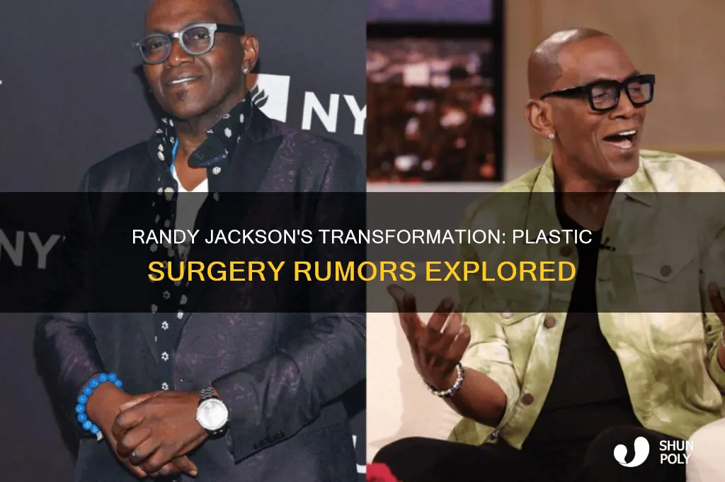 did randy jackson have plastic surgery