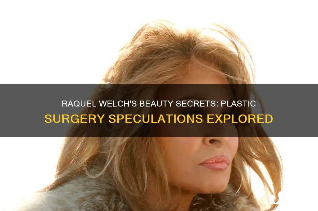 did raquel welch ever have plastic surgery