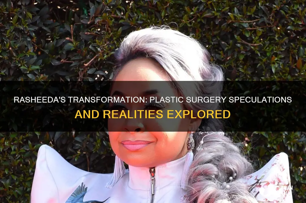 did rasheeda have plastic surgery