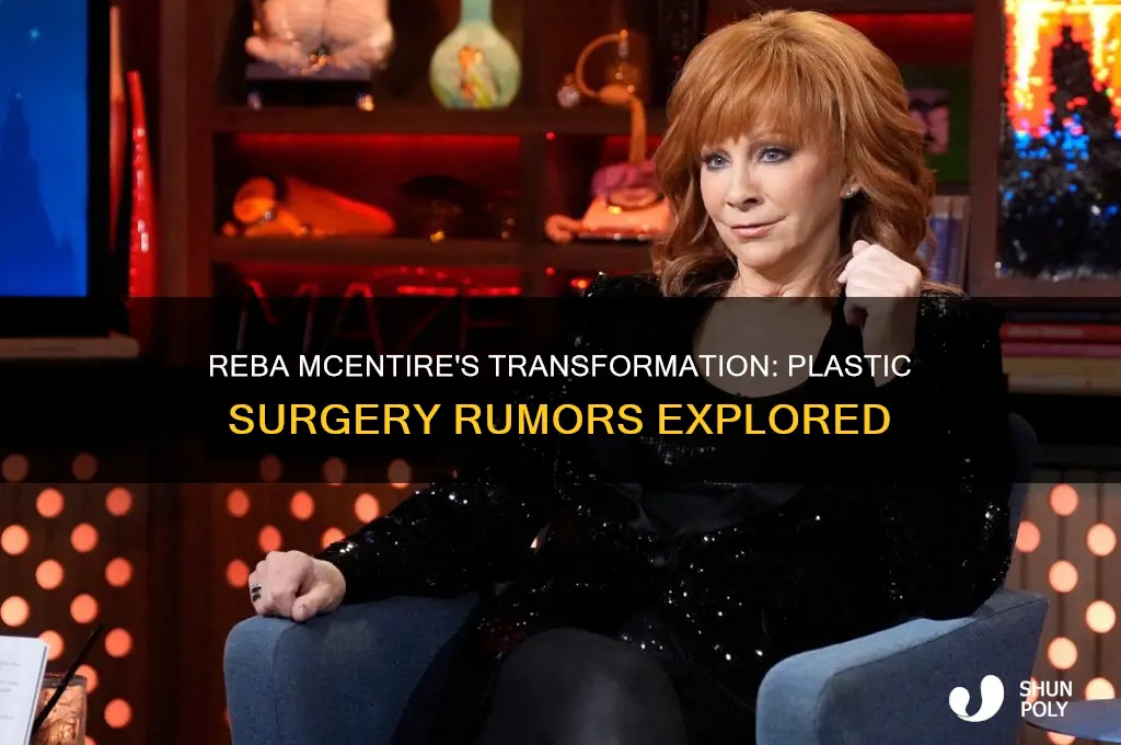 did reba mcintyre have plastic surgery