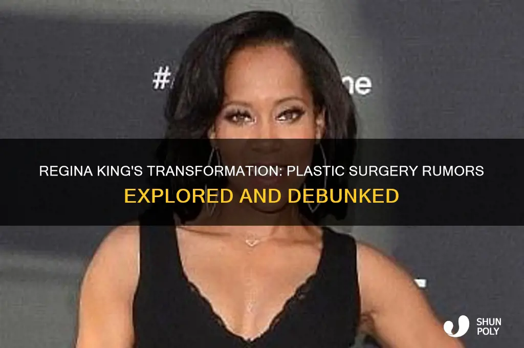 did regina king have plastic surgery