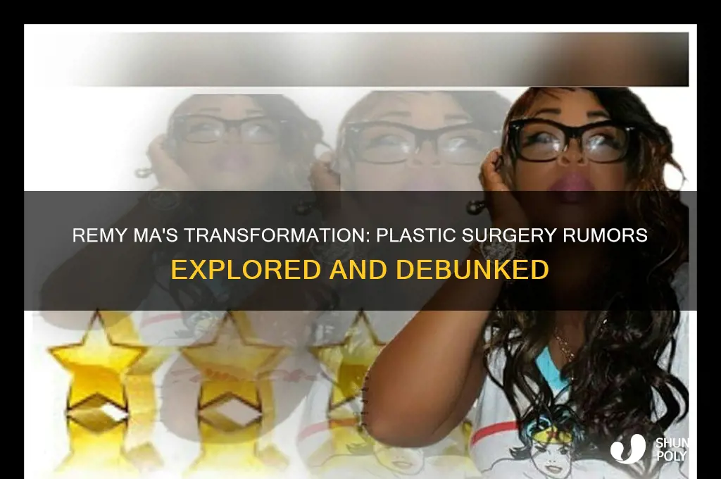 did remy ma have plastic surgery