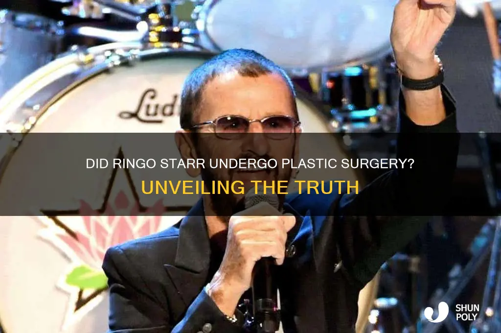 did ringo have plastic surgery