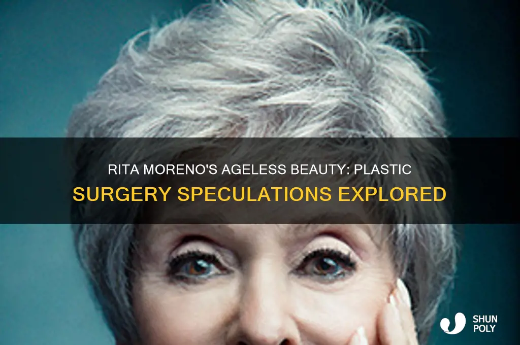 did rita moreno have plastic surgery