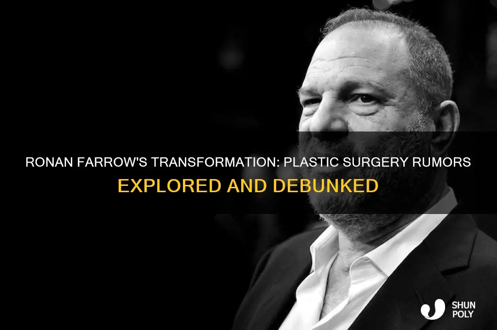 did ronan farrow have plastic surgery