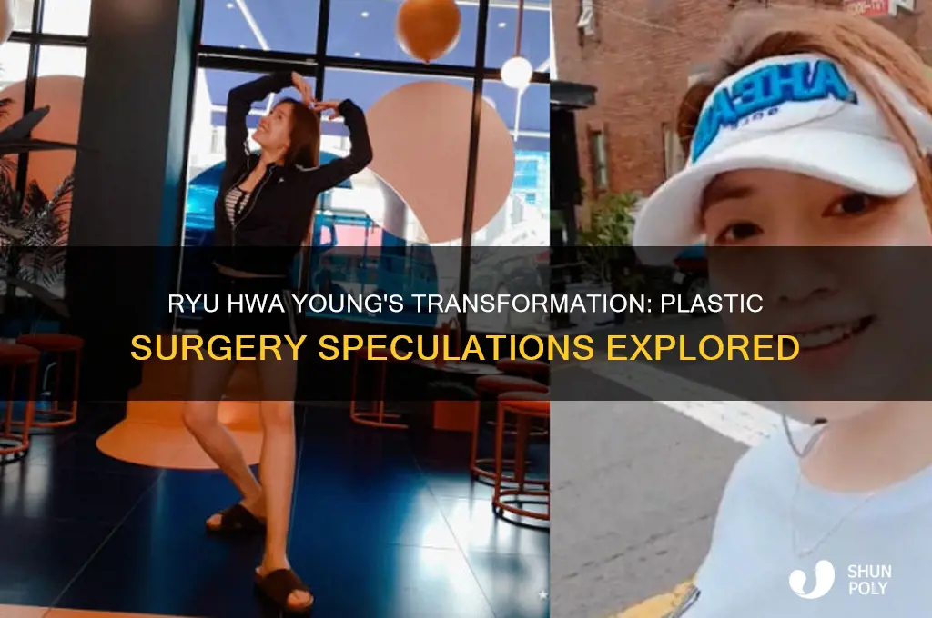 did ryu hwa young get plastic surgery