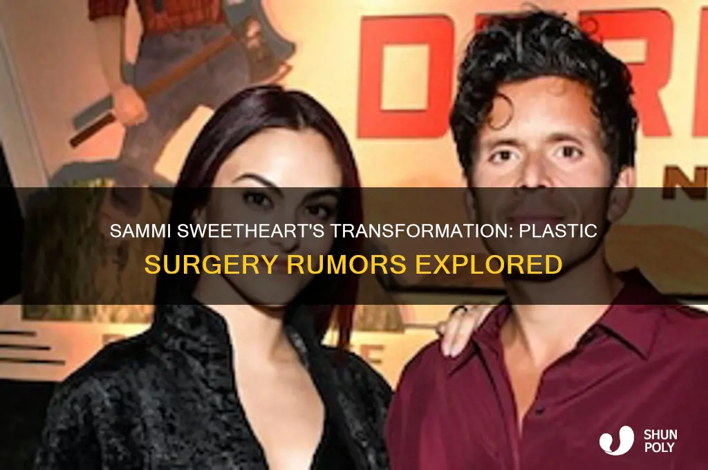 did sammi sweetheart get plastic surgery
