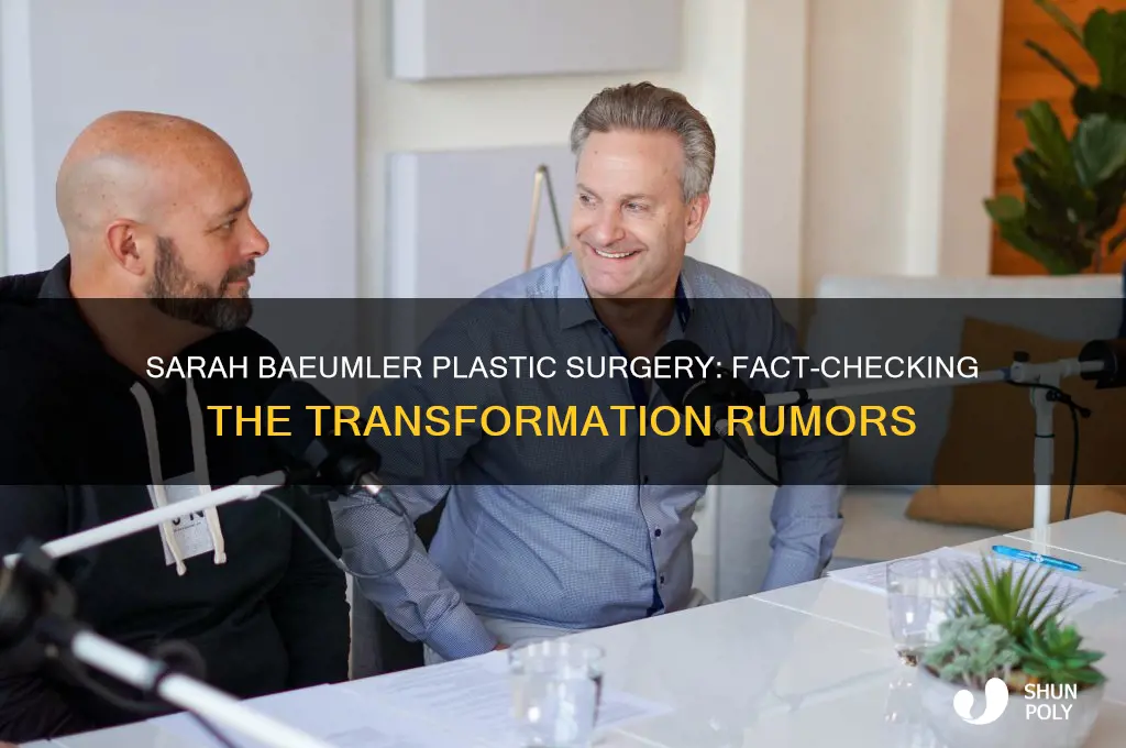 did sarah baeumler have plastic surgery