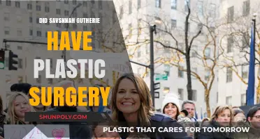 Savannah Guthrie's Transformation: Plastic Surgery Speculations and Facts Revealed