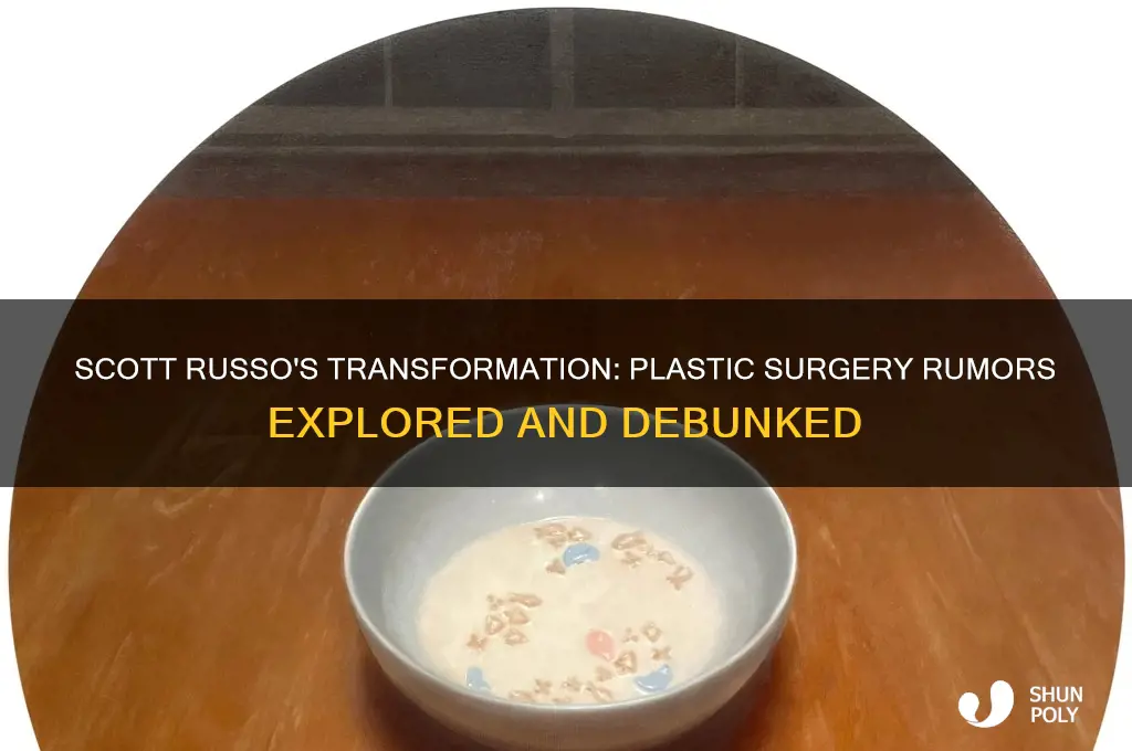 did scott russo get plastic surgery