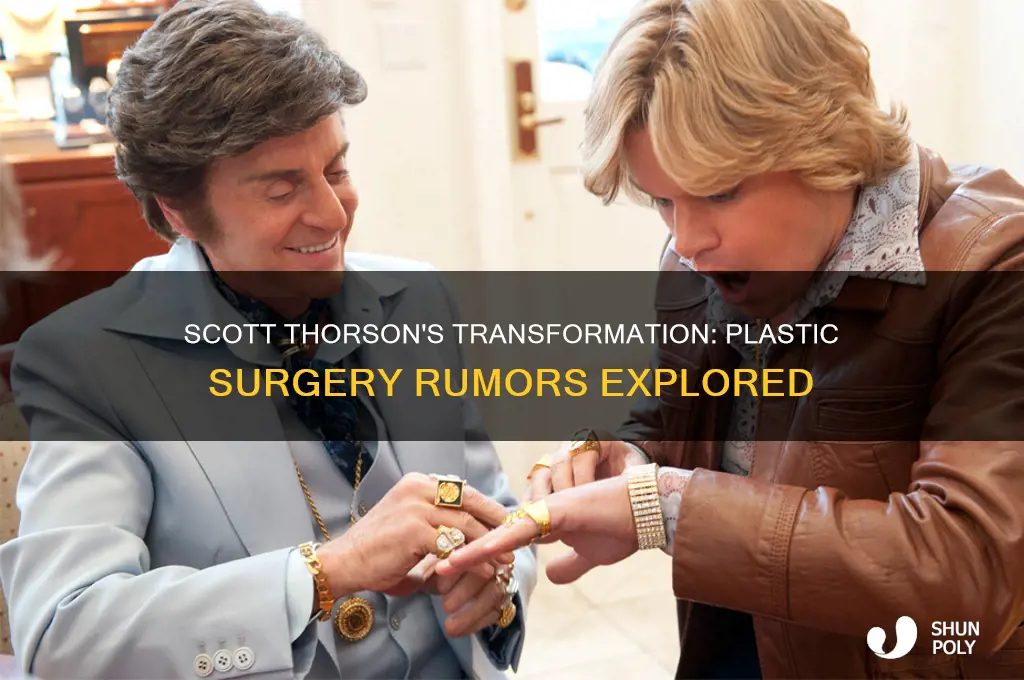 did scott thorson get plastic surgery