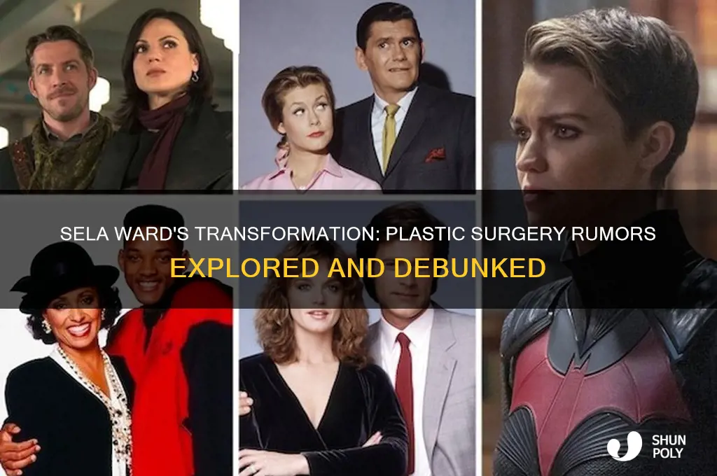 did sela ward get plastic surgery