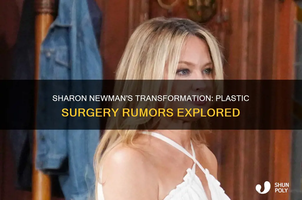 did sharon newman have plastic surgery