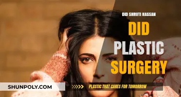 Shruti Haasan's Transformation: Plastic Surgery Rumors Explored and Debunked
