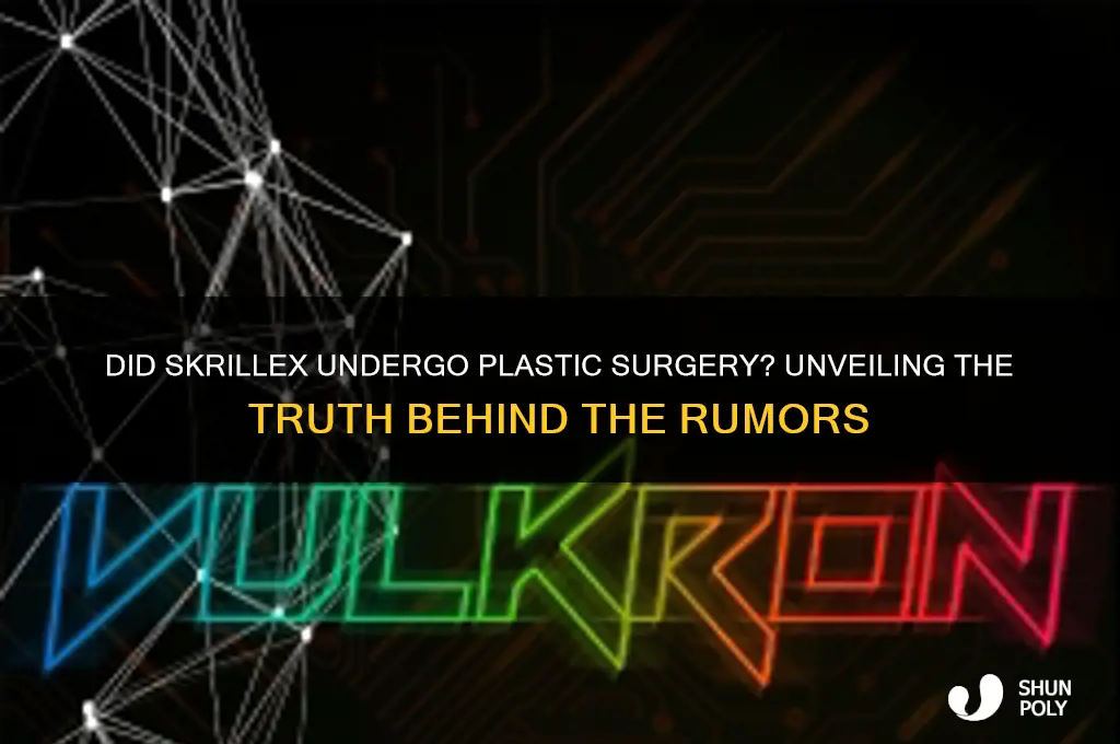 did skrillex get plastic surgery