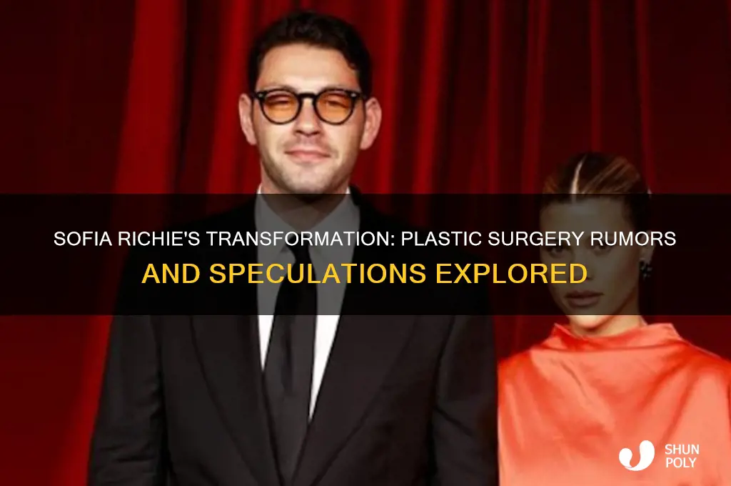 did sofia richie get plastic surgery
