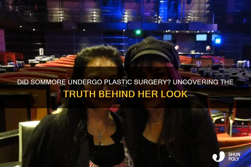 did sommore have plastic surgery