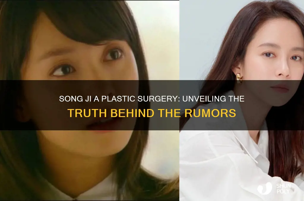 did song ji a do plastic surgery