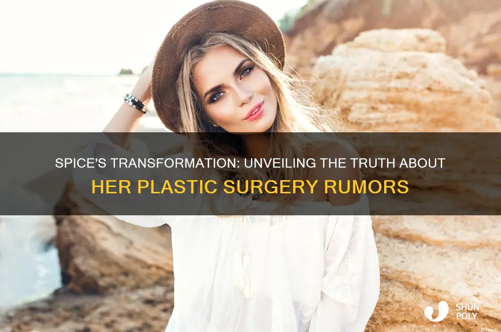 did spice do plastic surgery