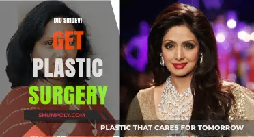 Sridevi's Transformation: Unveiling the Truth About Her Plastic Surgery Rumors
