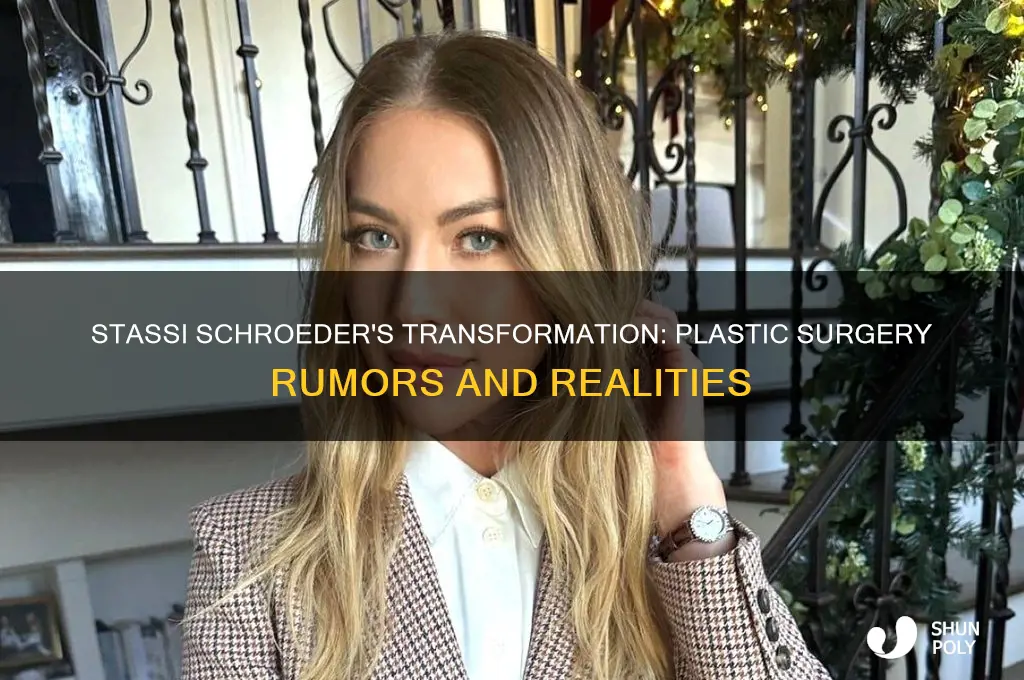 did stassi have plastic surgery