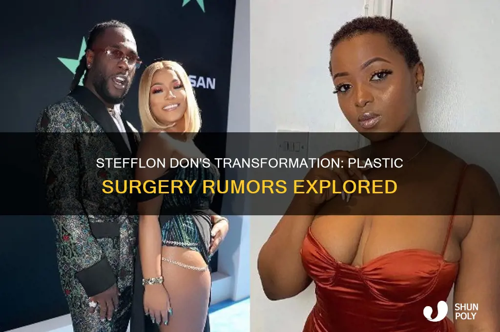did stefflon don do plastic surgery