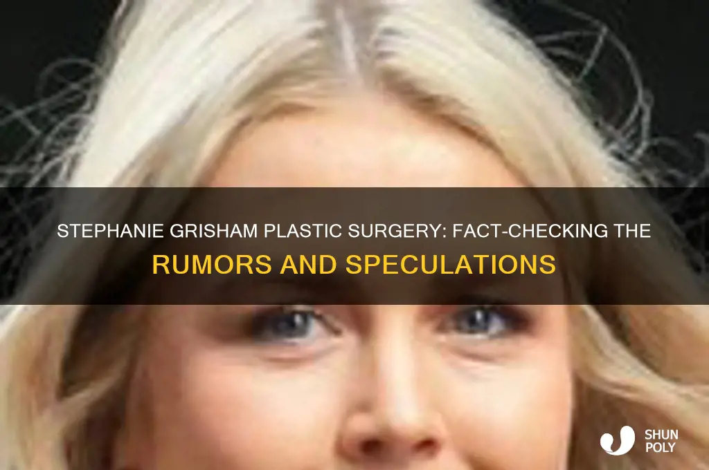 did stephanie grisham have plastic surgery