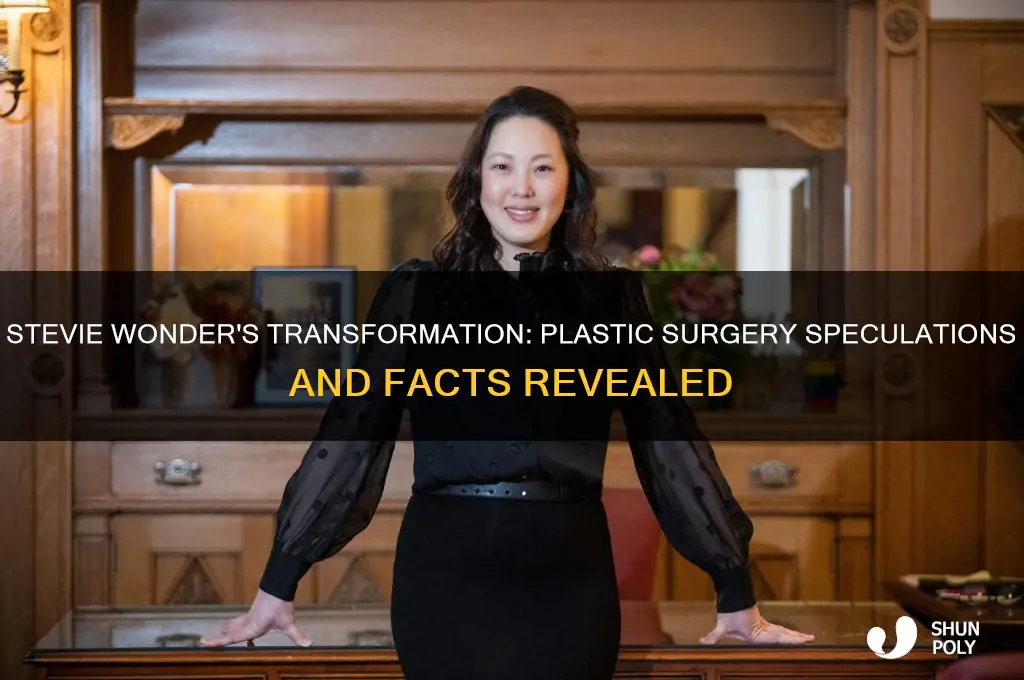 did stevie wonder have plastic surgery