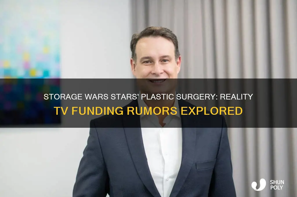 did storage wars pay for plastic surgery