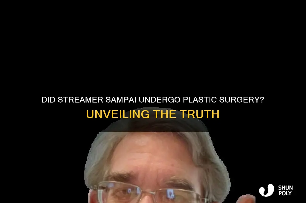 did streamer sampai get plastic surgery