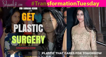 Suhana Khan's Transformation: Plastic Surgery Rumors Explored and Debunked