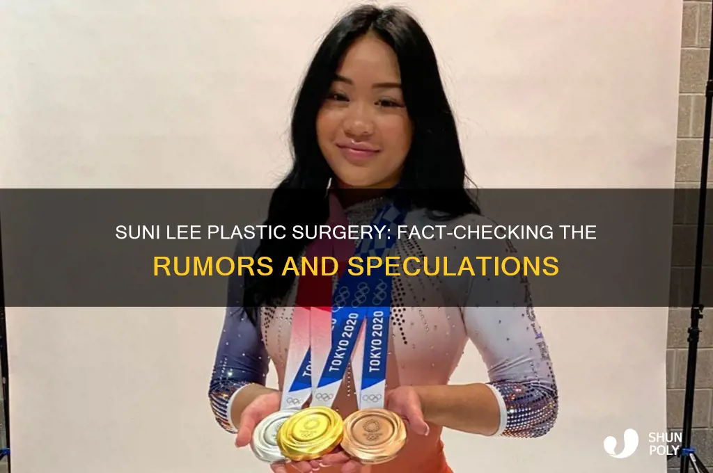 did suni lee have plastic surgery
