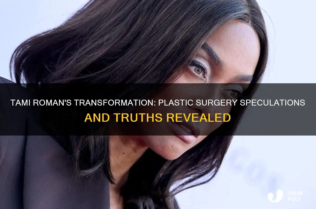 did tami roman have plastic surgery