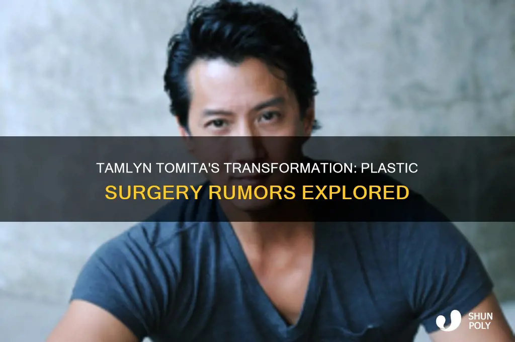 did tamlyn tomita have plastic surgery
