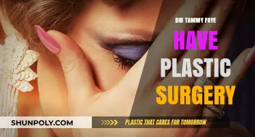 Tammy Faye's Transformation: Unveiling the Truth About Her Plastic Surgery