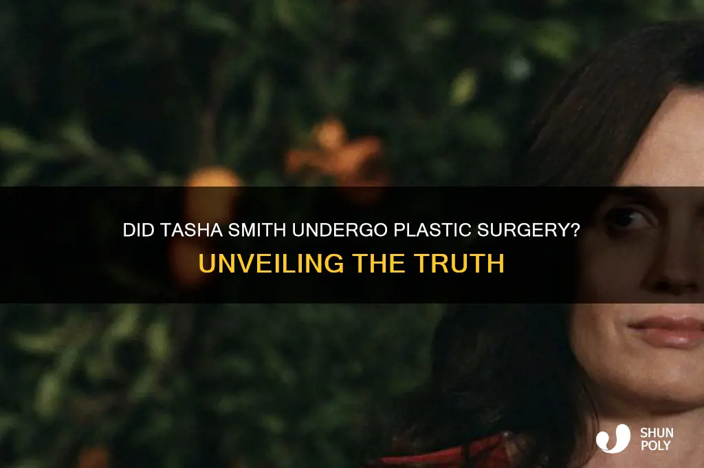 did tasha smith get plastic surgery